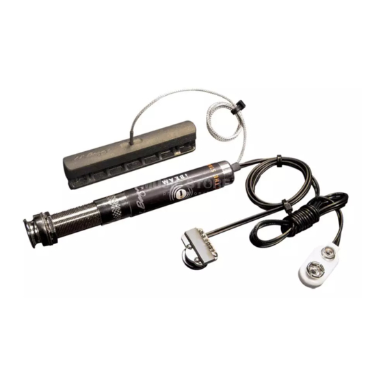 L.R. Baggs iBeam Active System Installation Manual & Users Manual