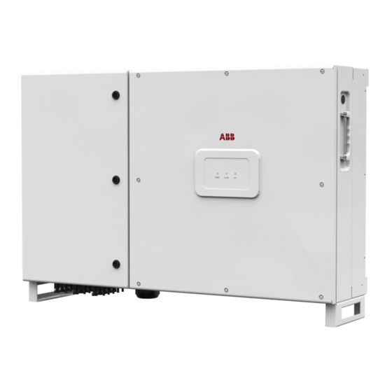 ABB PVS-50-TL Manuals