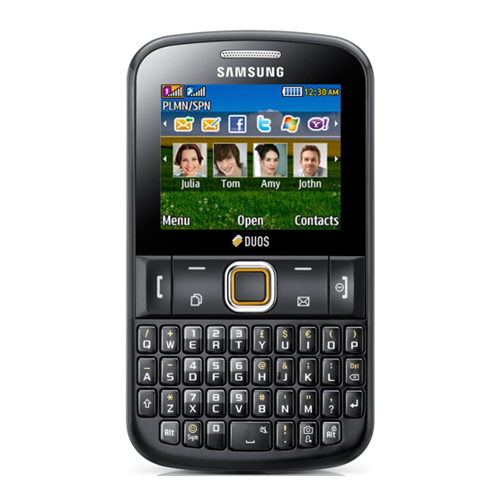 Samsung GT-E2222 User Manual