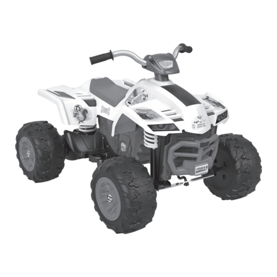 Fisher-Price Power Wheels HGB70 Owner's Manual