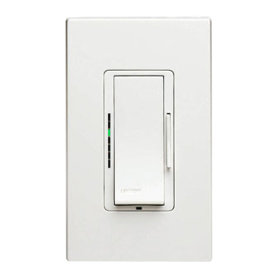 Leviton VZX10-1L Installation Instructions