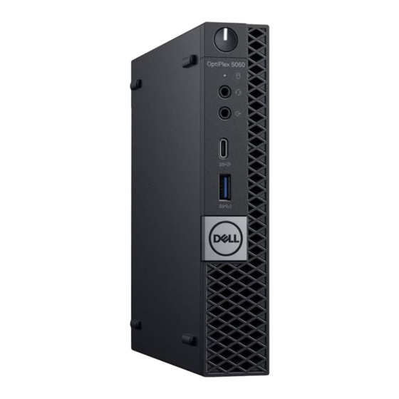 Dell OptiPlex 5060 Micro Service Manual