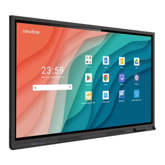 NewLine Q Pro Series Cheat Sheet