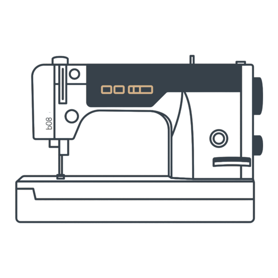Bernette b08 STRAIGHT STITCH Quick Start Manual
