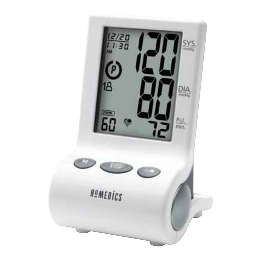 Homedics BPA-150 Manual