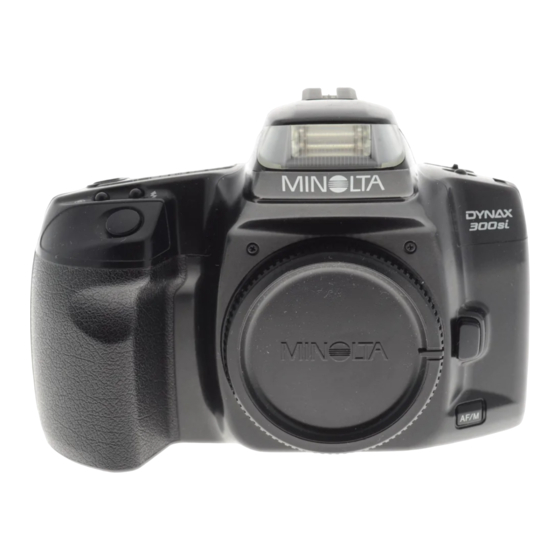 Minolta MAXXUM 300SI - PART 1 Manual