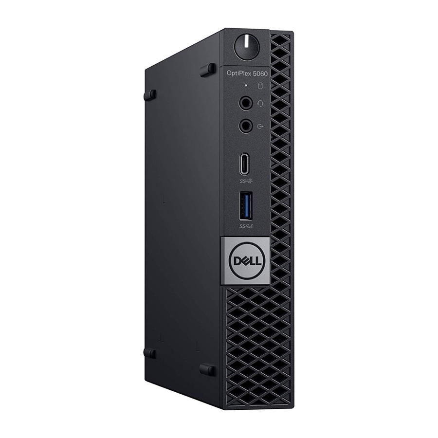 Dell OptiPlex 5060 Micro, D02T Manual