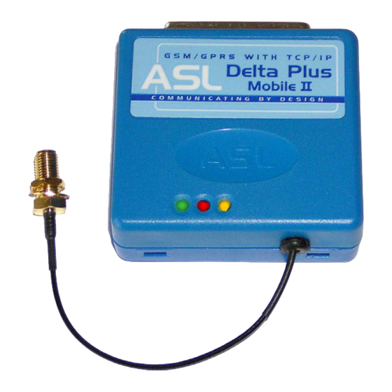 ASL Holdings Limited ASLH306 User Manual