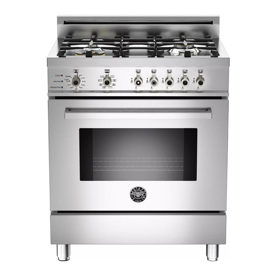 Bertazzoni PRO30 4 DFS X Installation, Use & Care Manual