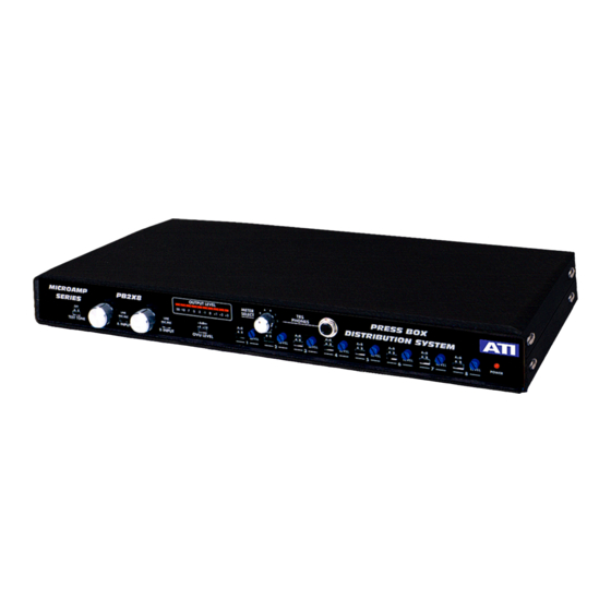 ATI Technologies PB2X8 Operating And Maintenance Manual