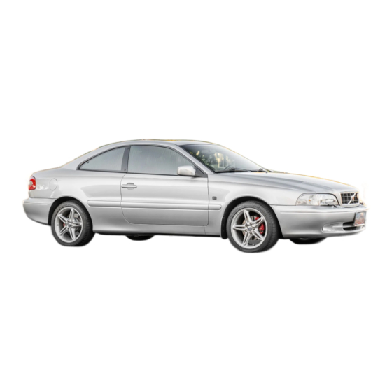 Volvo 2001 C70 Operation And Care Manual