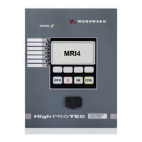Woodward highprotec MRI4 User Manual