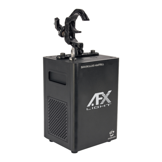 afx light SPARKULAR-MINI-FALL User Manual