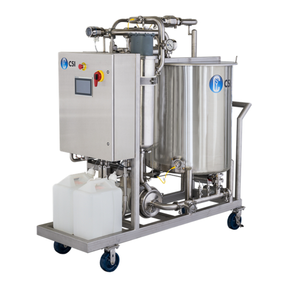 CSI COMPACT CIP Installation Operation & Maintenance