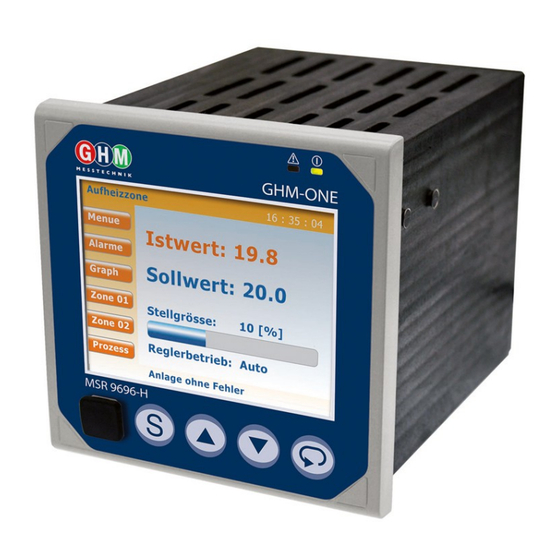 GHM-Messtechnik GHM-ONE Quick Manual