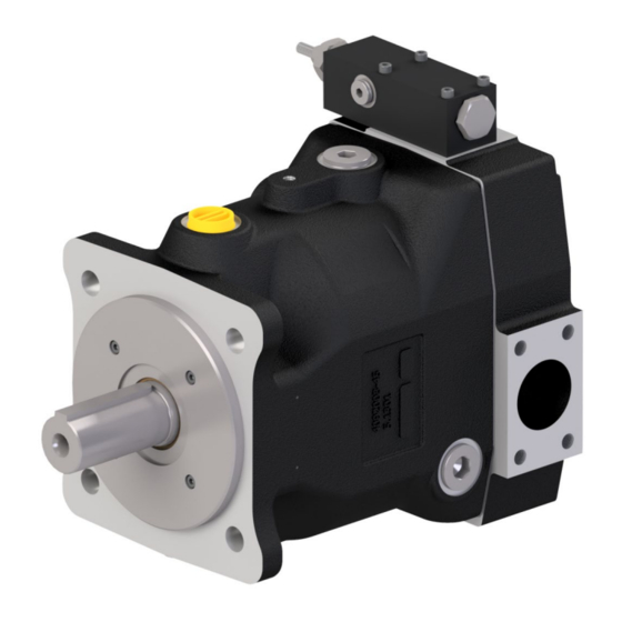 Parker PV080 Installation And Start-Up Information