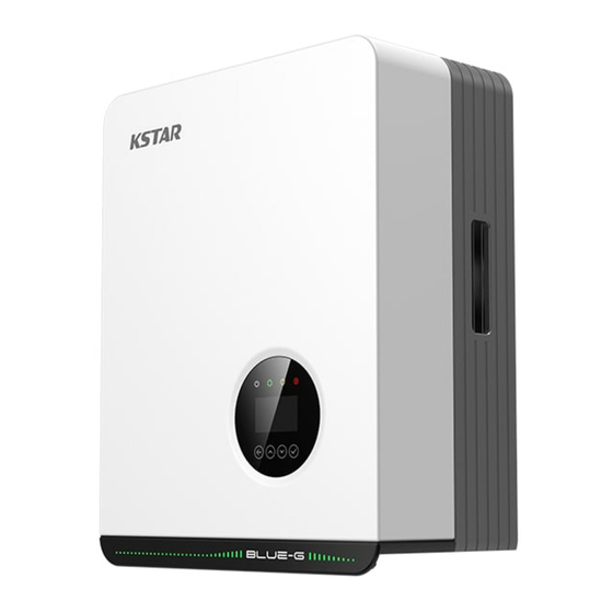 KStar BluE Series Installation And Operation Manual