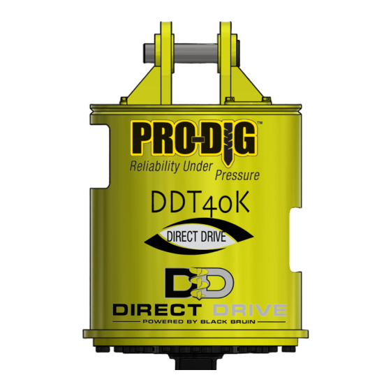 Pro-dig DDT40K Manual