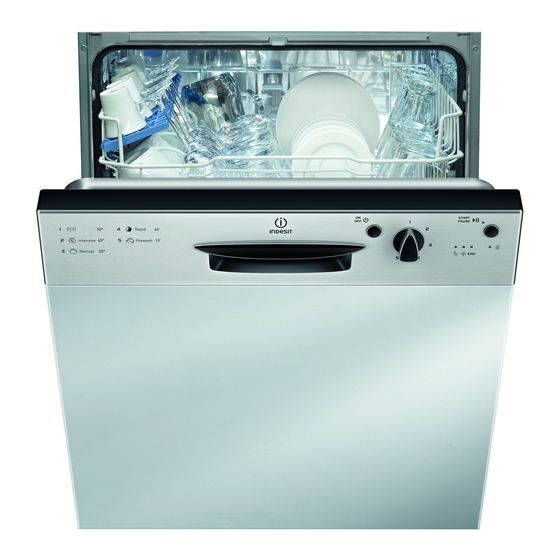 Indesit DPG 15 Operating Instructions Manual