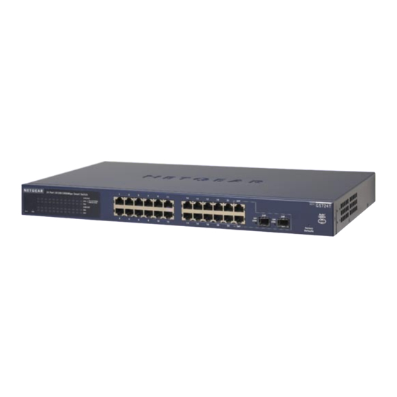NETGEAR GS724T  GS724T GS724T Specification Sheet