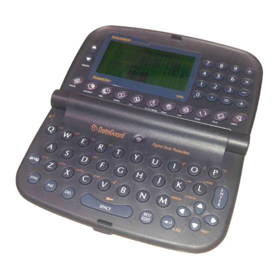 Rolodex RF-512A Instruction Manual