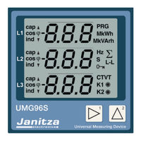 janitza UMG 96S Handbook