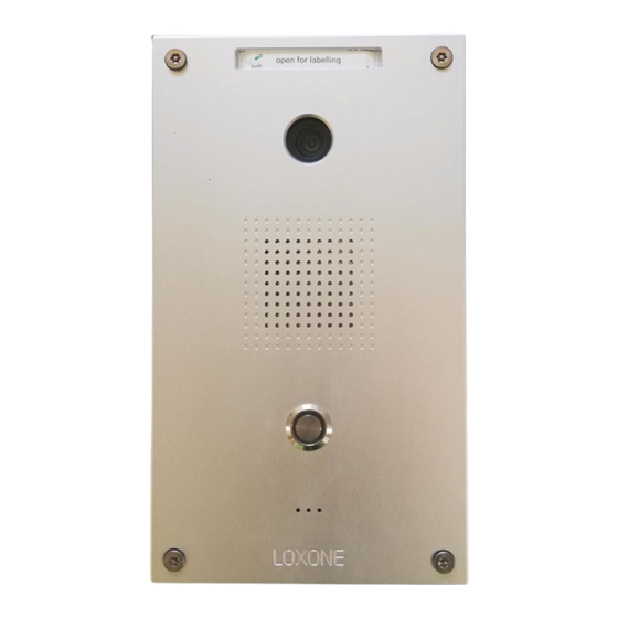 LOXONE 200108 Quick Start Manual