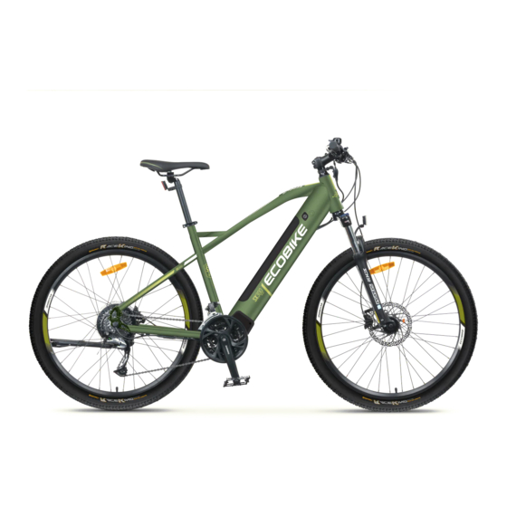 Ecobike SX 300 Blue 18