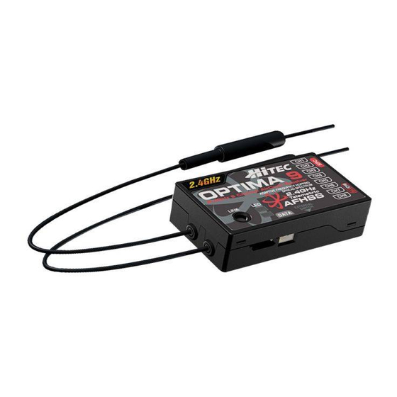 HITEC SPECTRA 2.4 Instruction