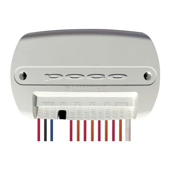 Lumitec Poco Quick Start Manual