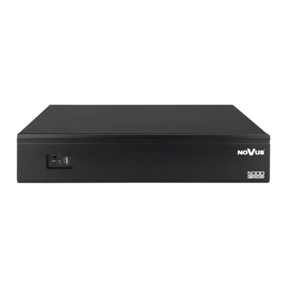 Novus NVR-5720 User Manual