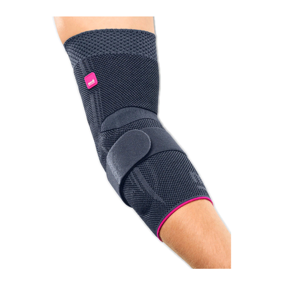 User Manuals: medi Epicomed K400211000 Elbow Support