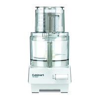 Cuisinart Pro Classic DLC-10SY Series Instruction And Recipe Booklet