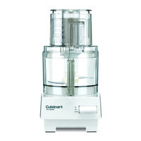 Cuisinart DLC-10SYP1 Instruction And Recipe Booklet