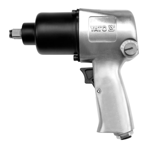 YATO YT-09511 Industrial Pneumatic Wrench Manuals
