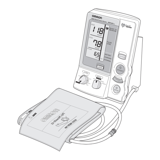 Omron HEM-907XL IntelliSense Instruction Manual