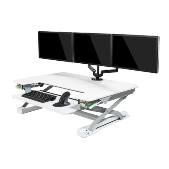 Posturite DeskRite 100 Setup Manual