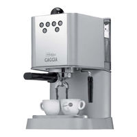 Gaggia 10001733 Operating Instructions Manual