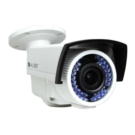 ALIBI ALI-BC1720PVF HD-TVI Quick Installation And User Manual