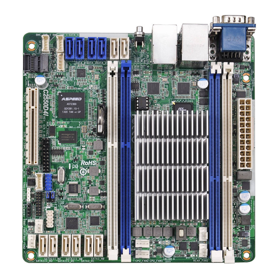 ASROCK Rack C2550D4I User Manual