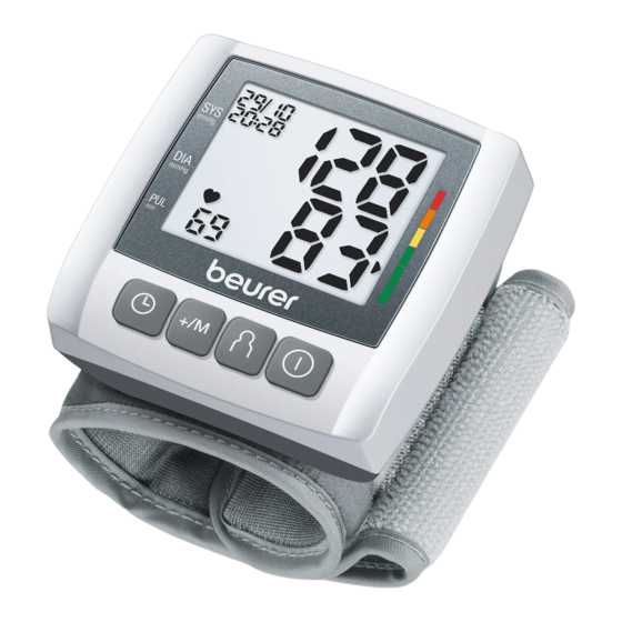 Beurer medical BC 30 Manuals
