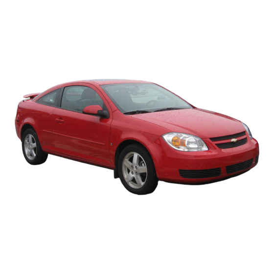 Chevrolet 2005 Cobalt Owner's Manual