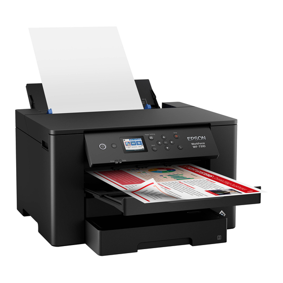 Epson WF-7310 Series User Manual