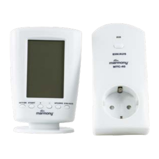 Marmony MTC-40 Manuals