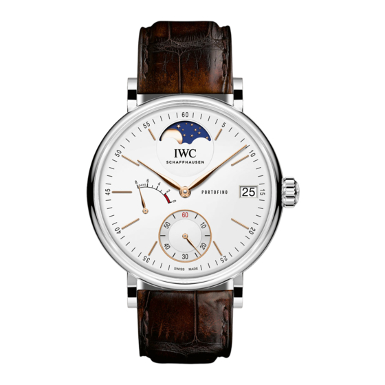 iwc 5164 Operating Instructions Manual