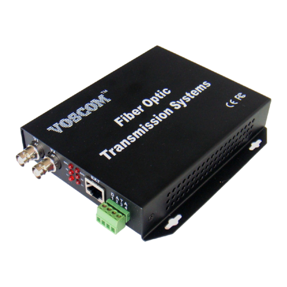User Manuals: Voscom VOS-2200FFT Series Transmission