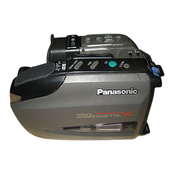 Panasonic Palmcorder PV-D300 Operating Instructions Manual