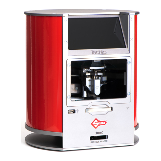 Silca myfamily TECHLA 3.0 Servicing Manual