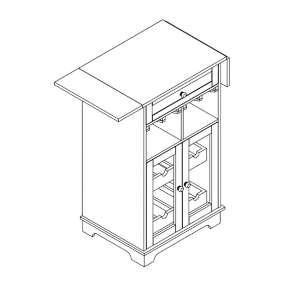 ELEGANT HOME HDT712W Assembly Instructions Manual