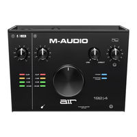 M-Audio AUDIOPHILE 192 Quick Start Manual